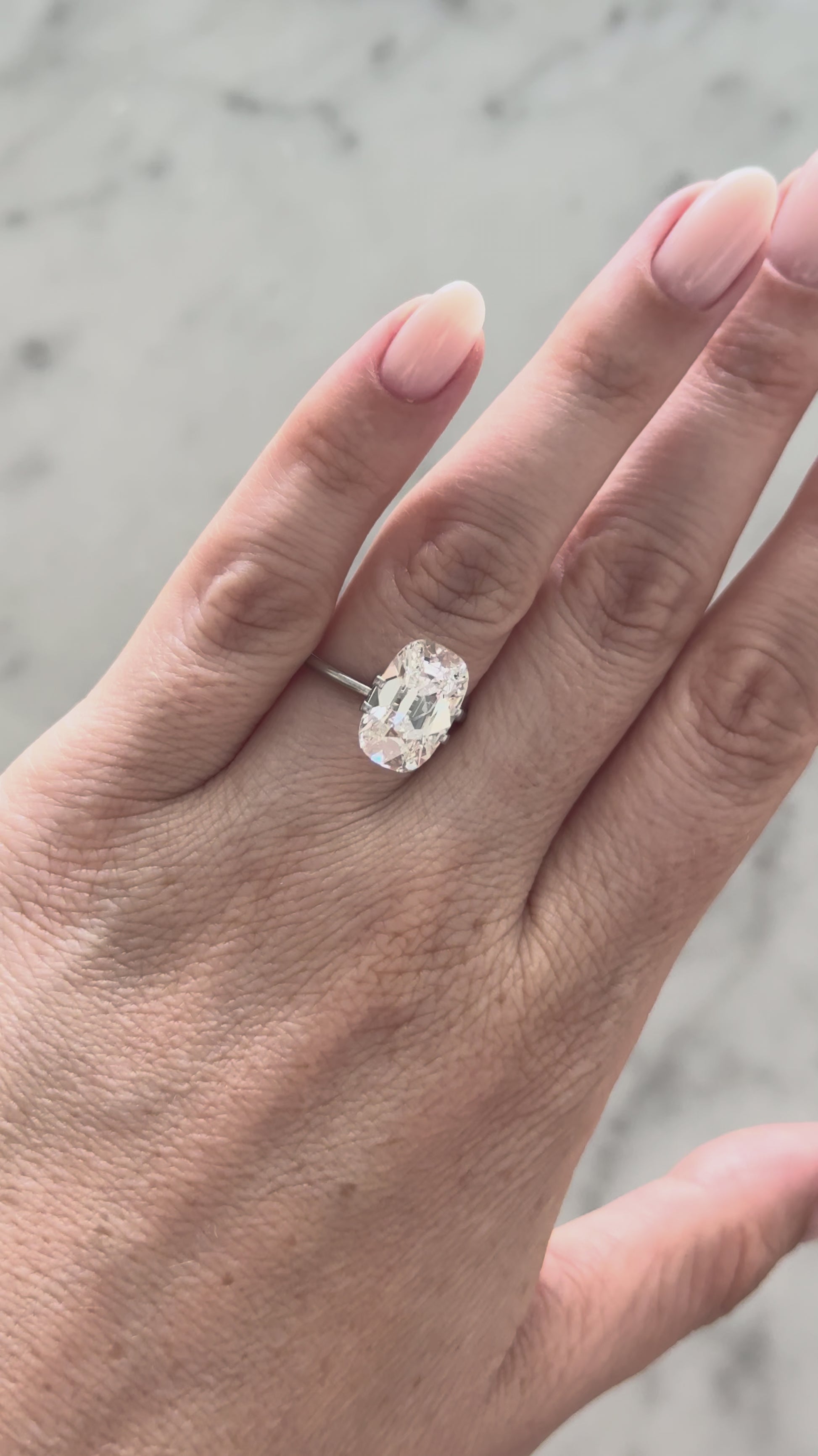 Old Mine Cut | 5.05ct F VS1 | 1.55 ratio | IGI Certified LG780602376